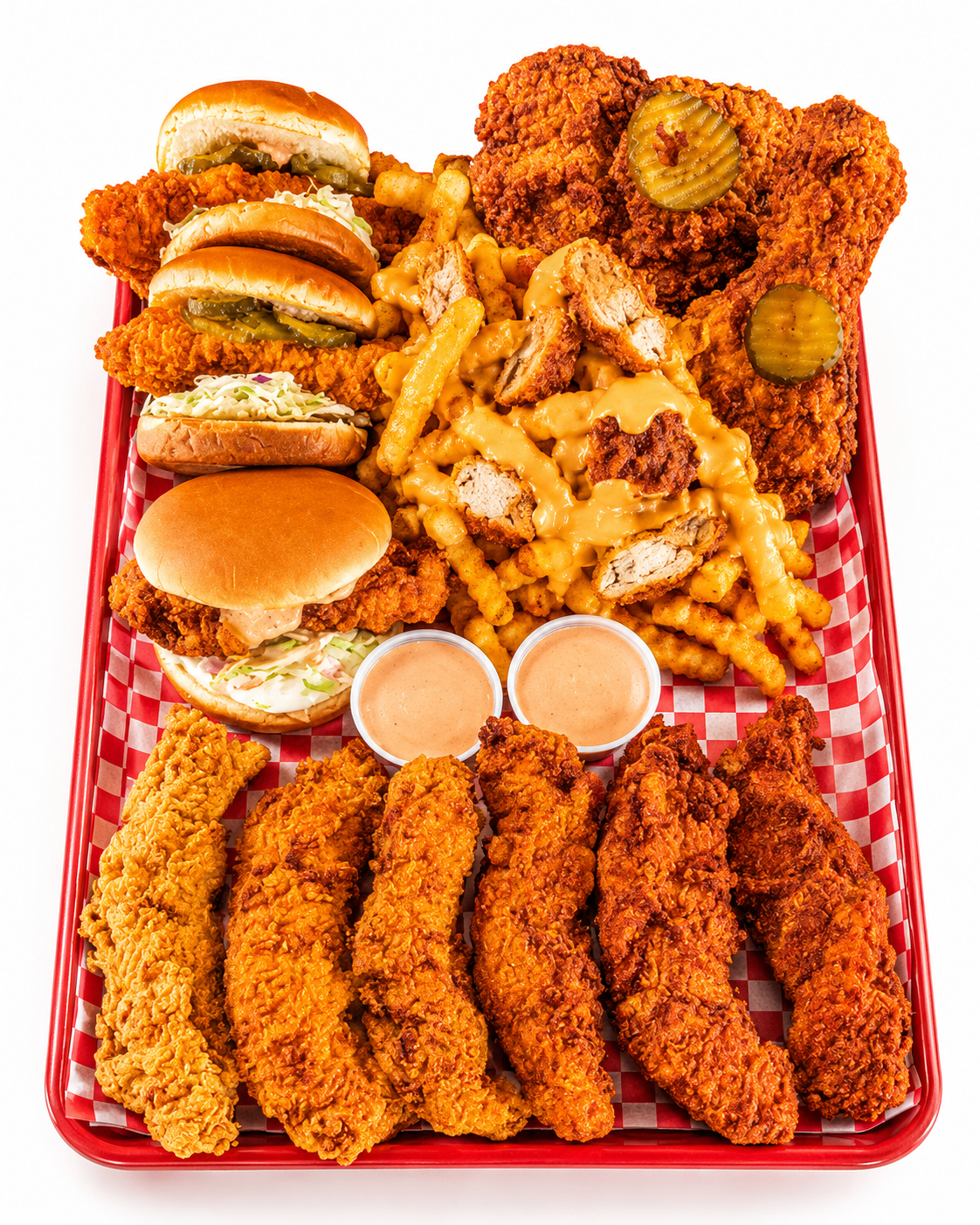 Milan's Kitchen catering tray spread