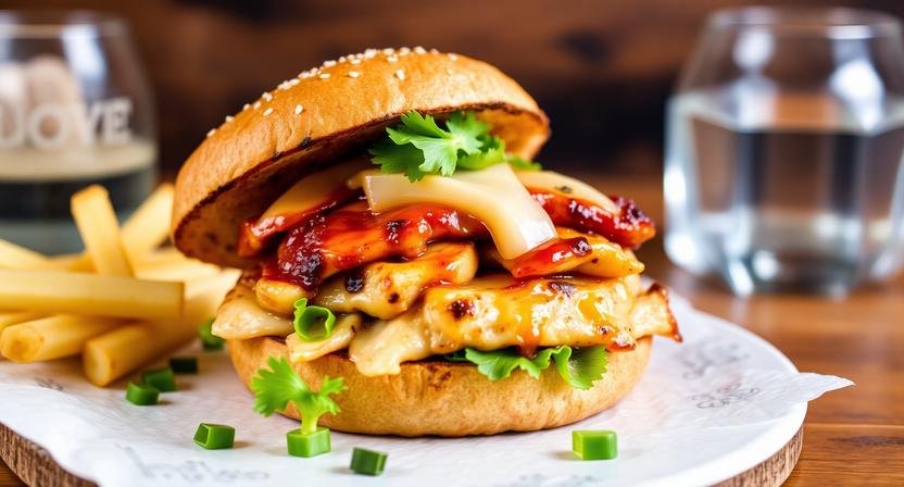 Best grilled chicken sandwich Liberty Hill