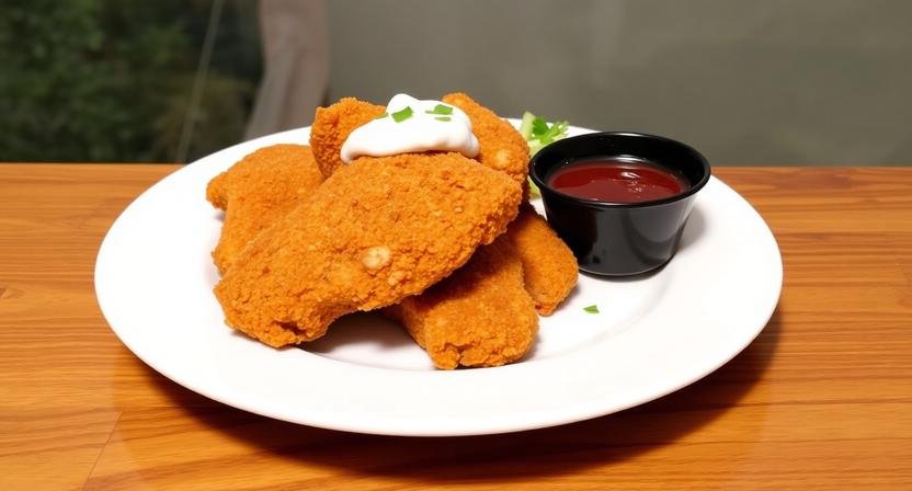 Crispy Chicken Tenders in Liberty Hill Milan’s Kitchen