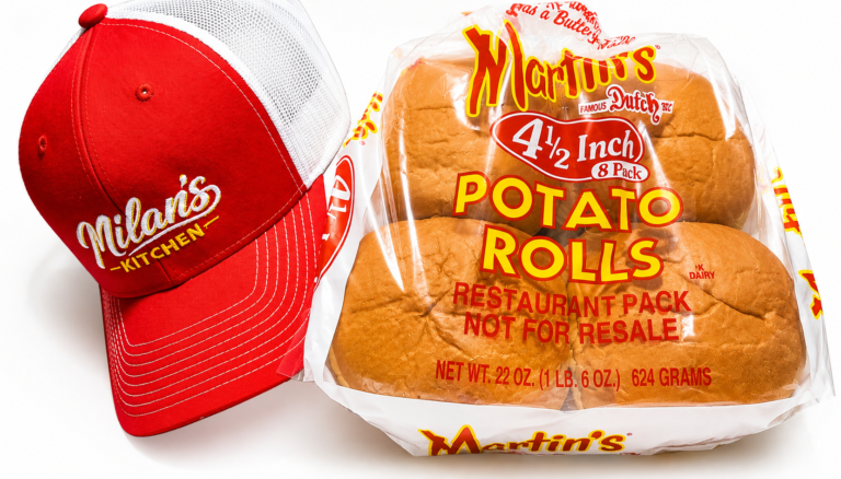 Martins potato roll chicken sandwich