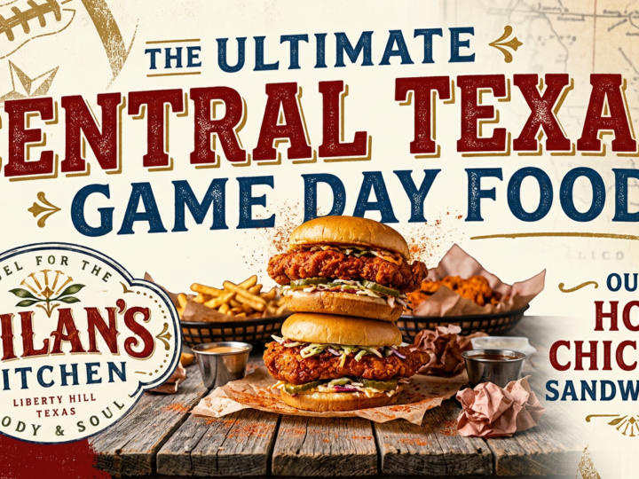 Central Texas Game Day Food - Milans kitchen