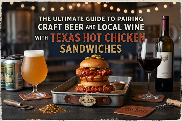 Texas Hot Chicken Pairing Craft Beer & Wine